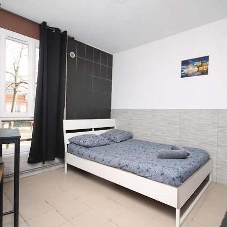 04 - Chambre Avec Lit Double Proche Paris Et Transports Wifi Saint-Denis  Exterior foto